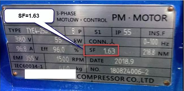 空壓機(jī)的電機(jī)服務(wù)系數(shù)，利還是弊？