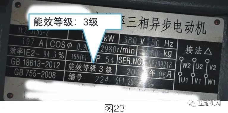 空壓機電機銘牌全面解讀，超詳細